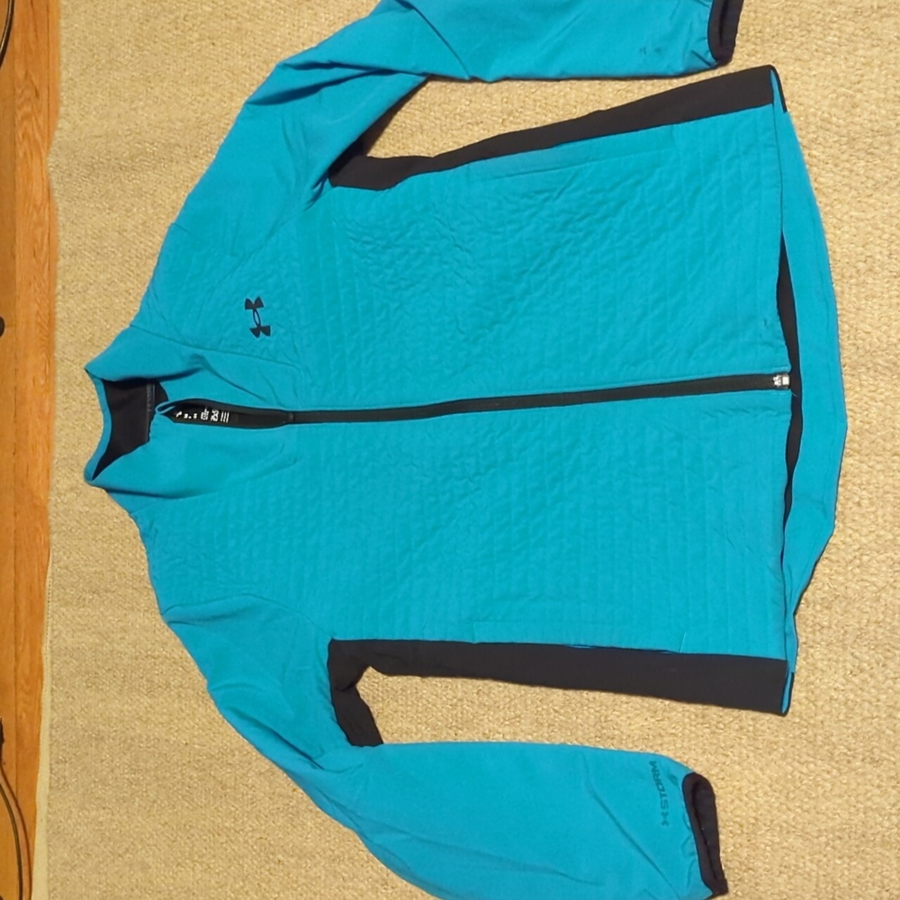 Womens Under Armour storm cold gear golf jacket size small